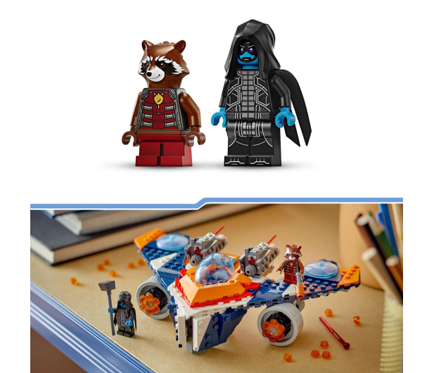 LEGO Marvel Super Heroes 76278 Warbird Rocketa vs. Ronan - 1202223 - zdjęcie 4